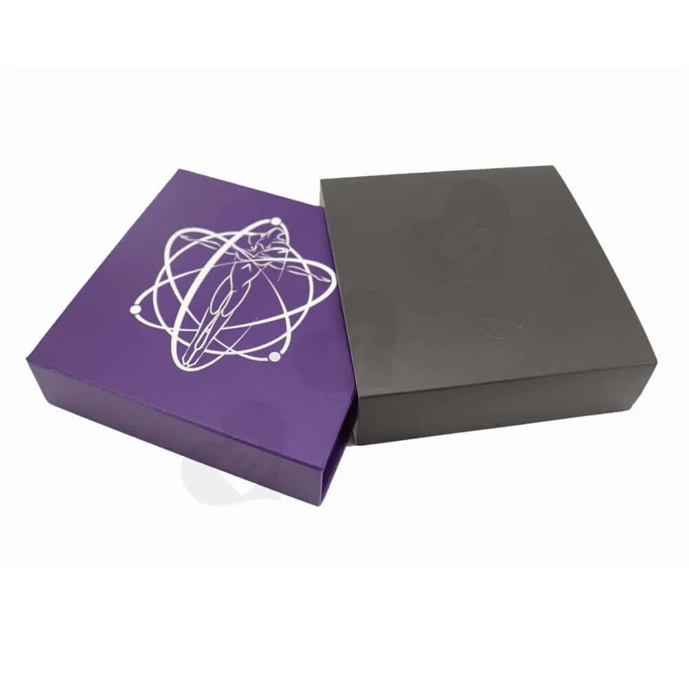 Rigid Cardboard Medal Box Display side view four