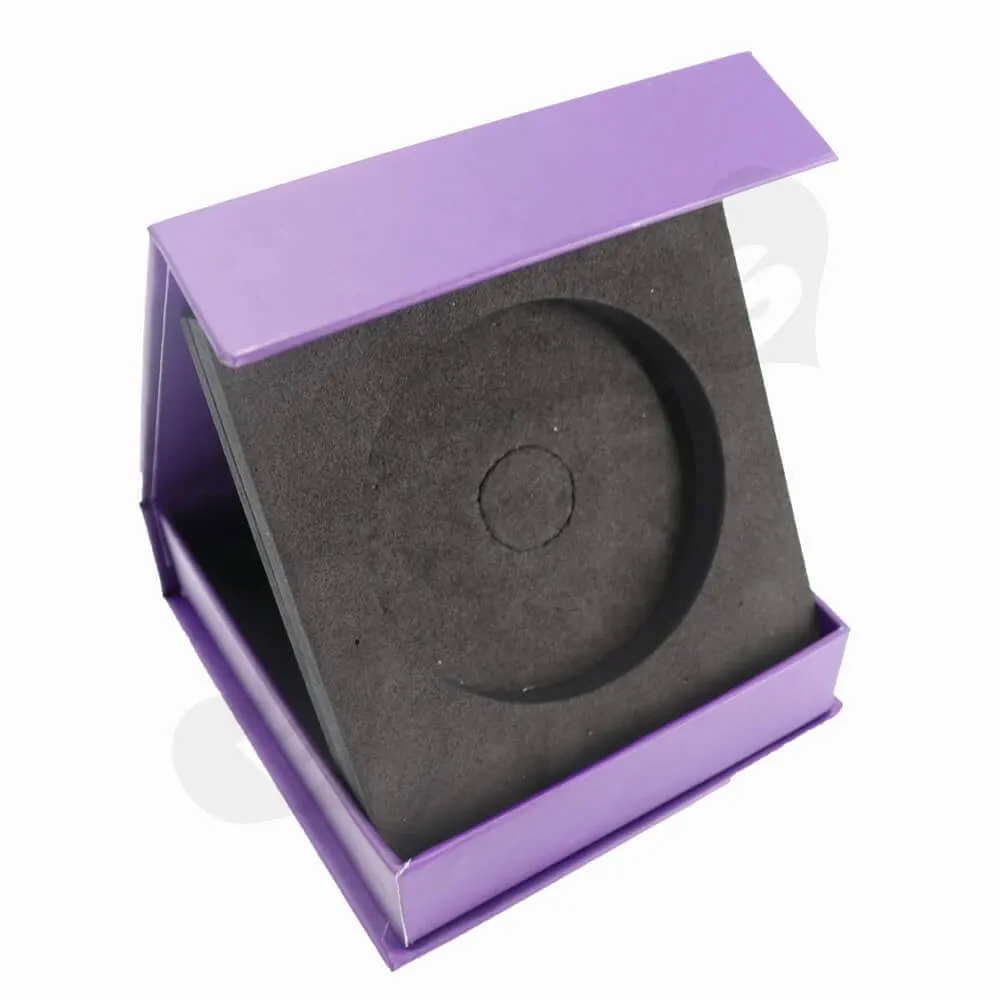 Rigid Cardboard Medal Box Display side view one