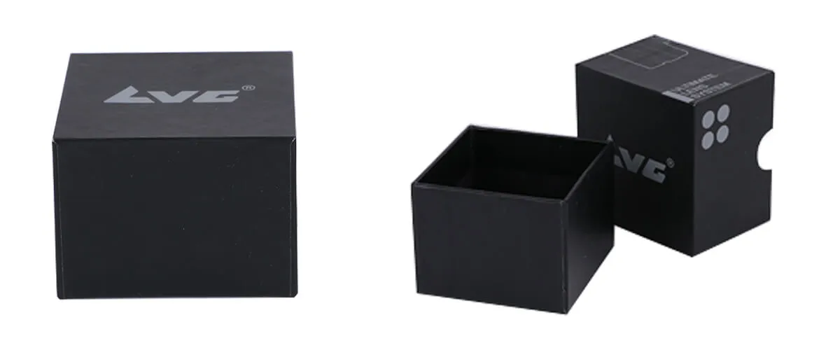 Rigid top and bottom packaging box insert for phone lens