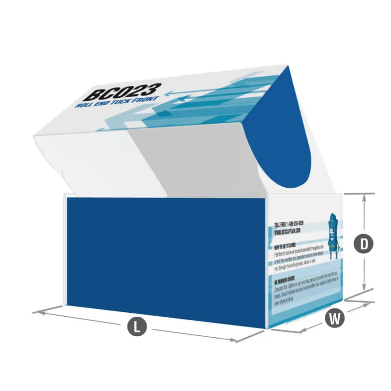 The Most Basic Roll End Tuck Front-Box