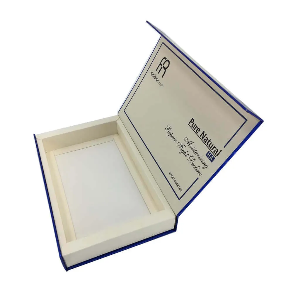 Skin Care Set Rigid Box Packaging sideview one
