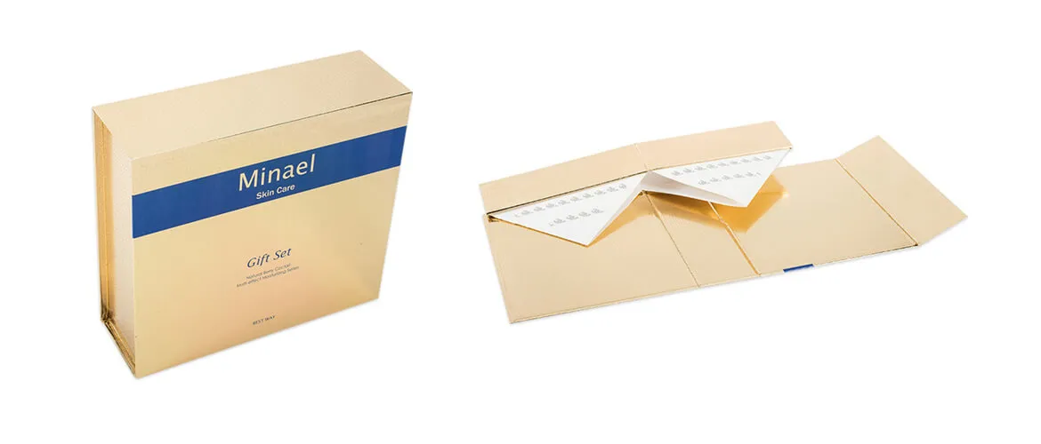 Skin care gift set packaging box