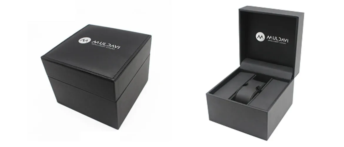 Square shape top and bottom packaging box for children watches