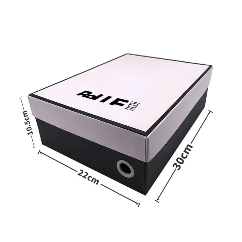 Top and Bottom Shape Shoe Packaging Box