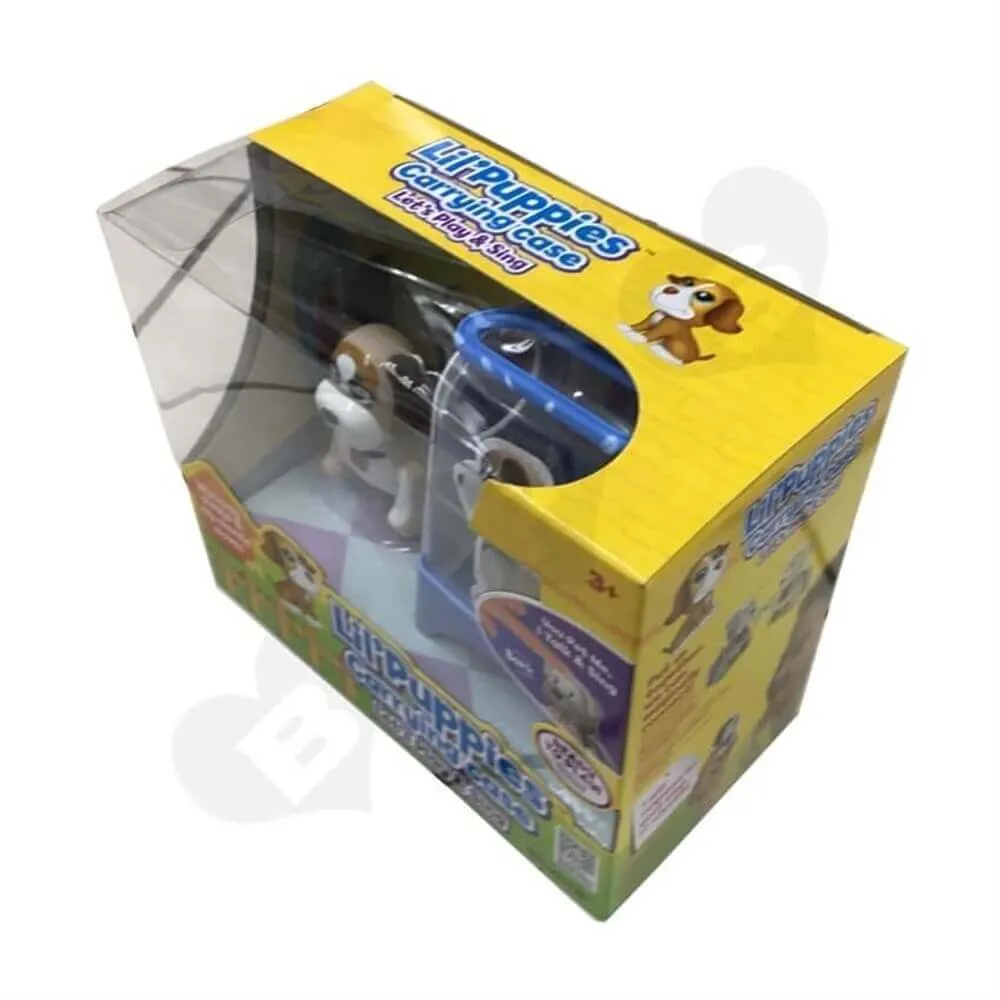 Toys Packaging Box With Plastic Window Sideview Two
