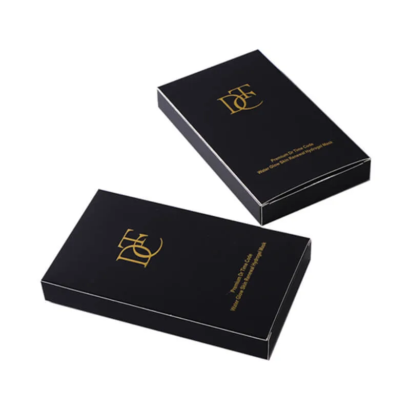 Tuck end cosmetics packing box