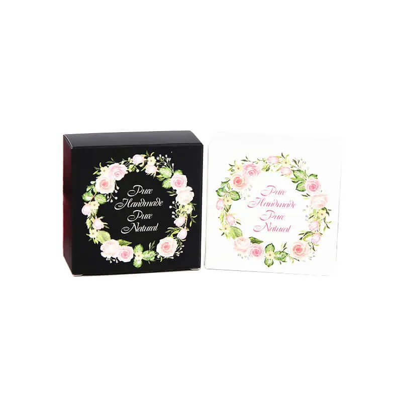 Tuck end packing box for handmade soap