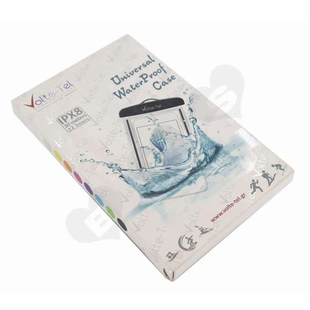 Waterproof Case Packaging Box Display with Spot UV side view one