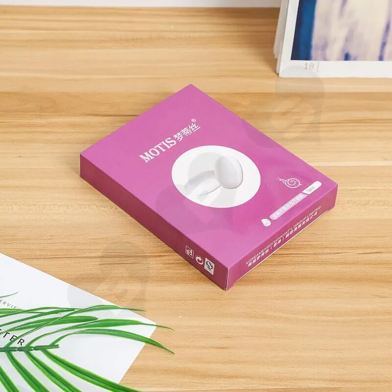 Wholesale Retail Cardboard Box For Facial Cleansing Pad side view three