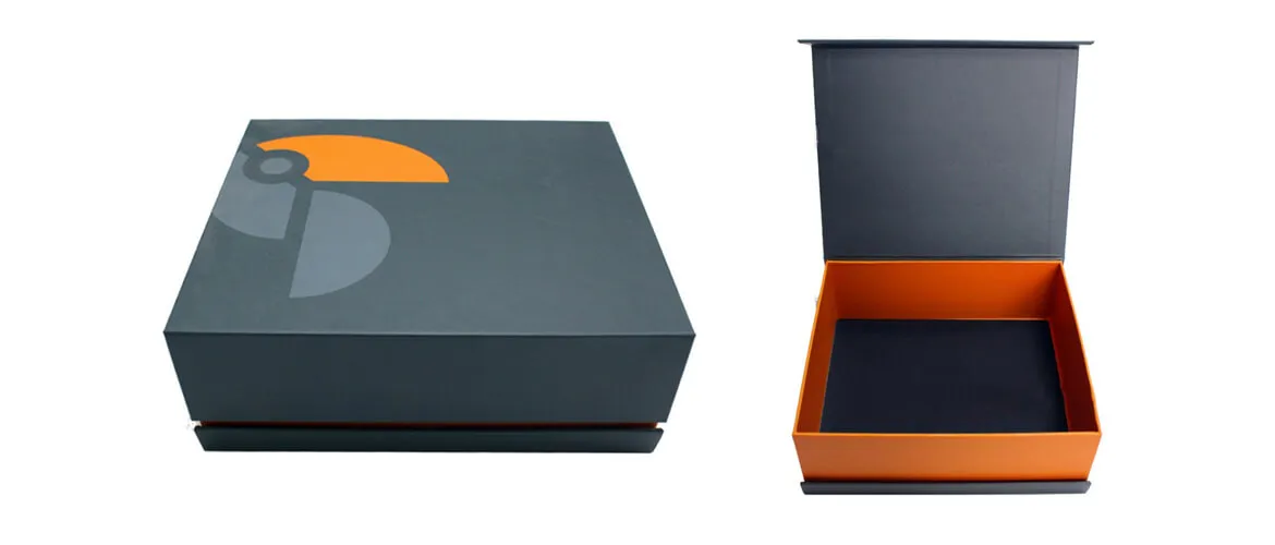 Woman Dress Packaging Box Magnetic Closure Style