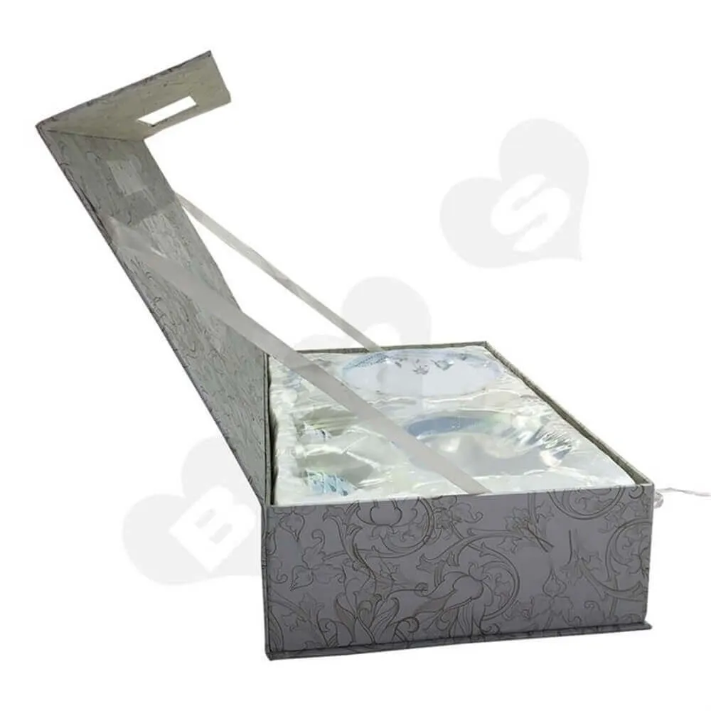 glass bowl packaging box Sideview Eight