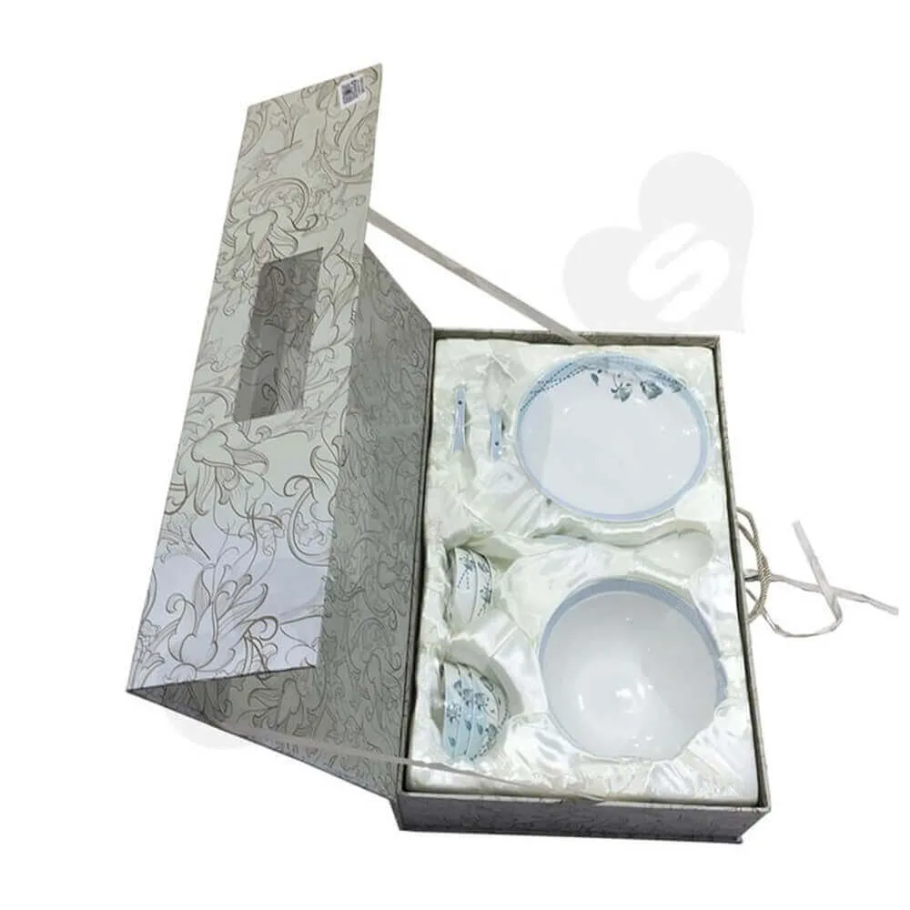glass bowl packaging box Sideview Five