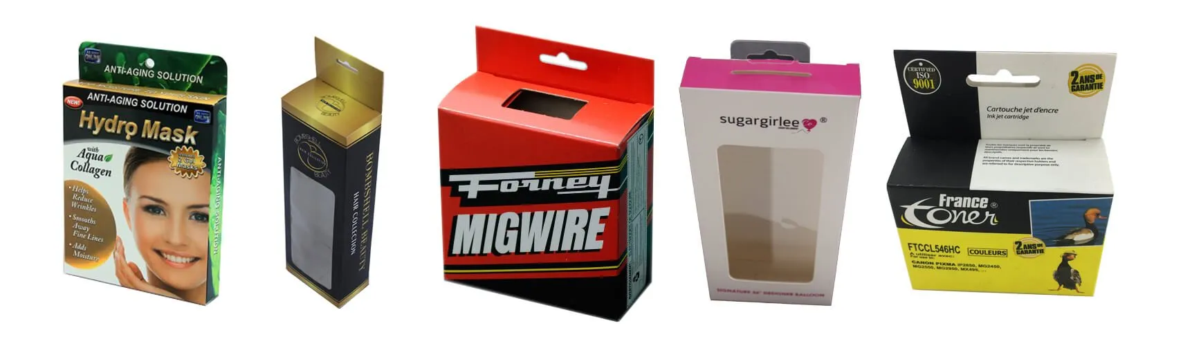 hang tab boxes for retail products