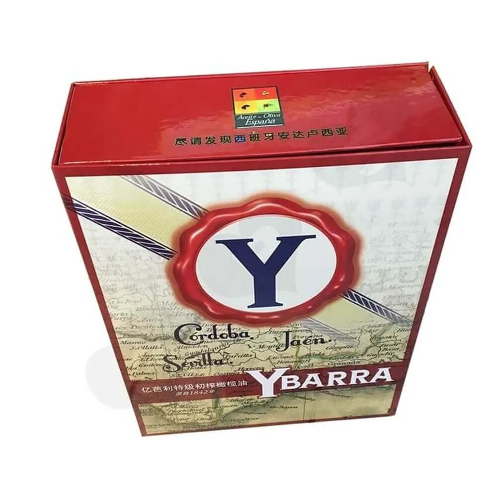 oil packaging box Sideview One
