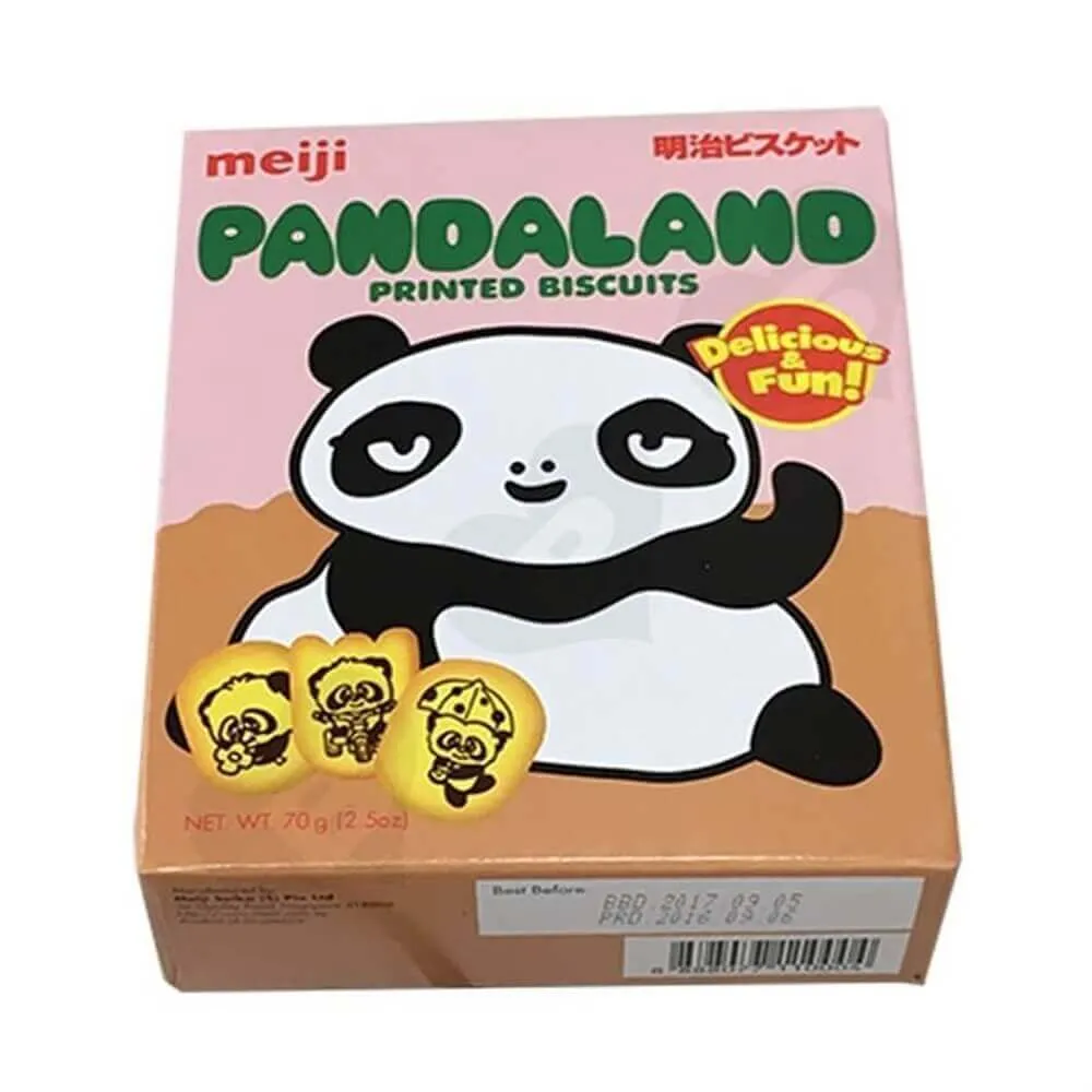 printed biscuit packaging box Sideview Six