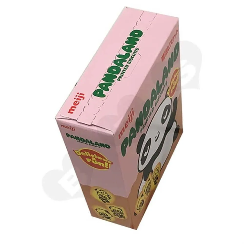 printed biscuit packaging box Sideview Two