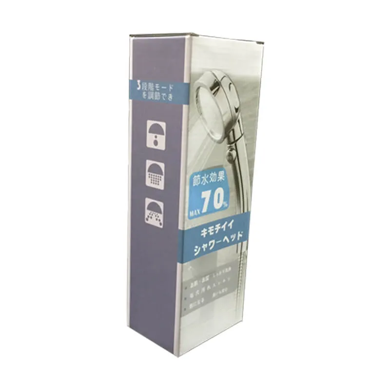 snap lock bottom box packaging for shower