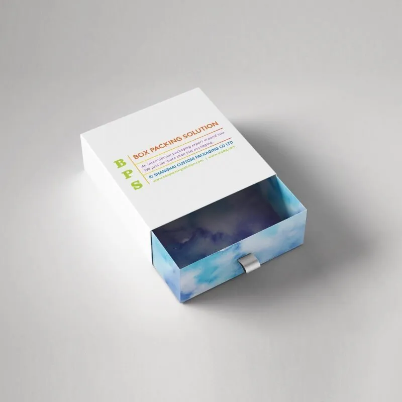 square rigid box color printed 1