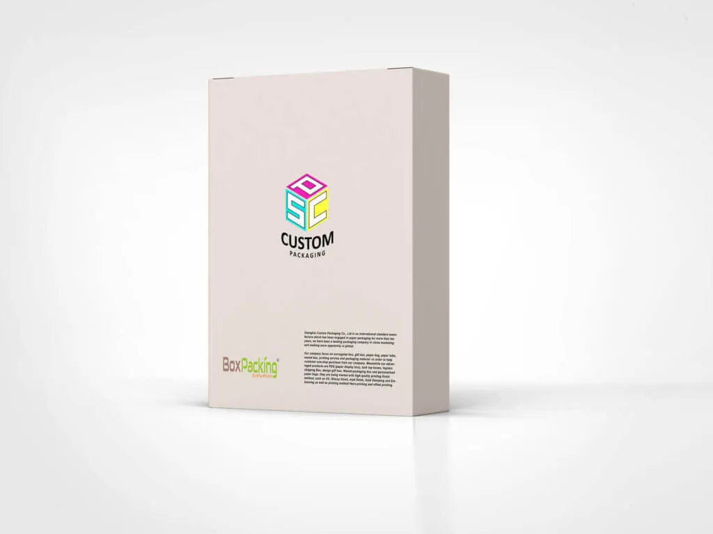 tuck top snap bottom box mockup