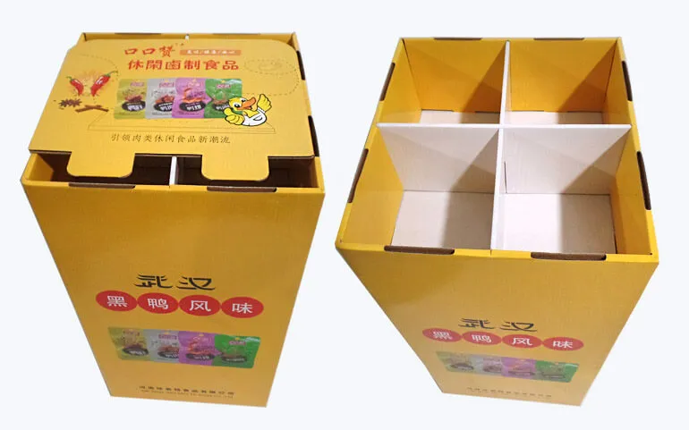 Bespoke Corrugated Displays With Customized Printing One