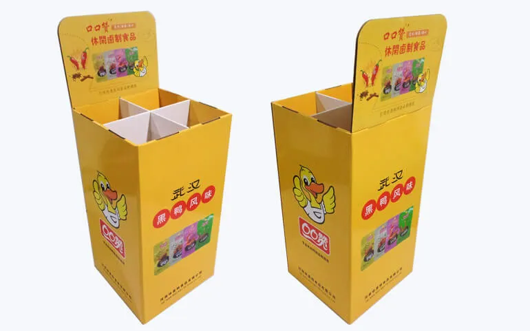 Bespoke Corrugated Displays With Customized Printing Two