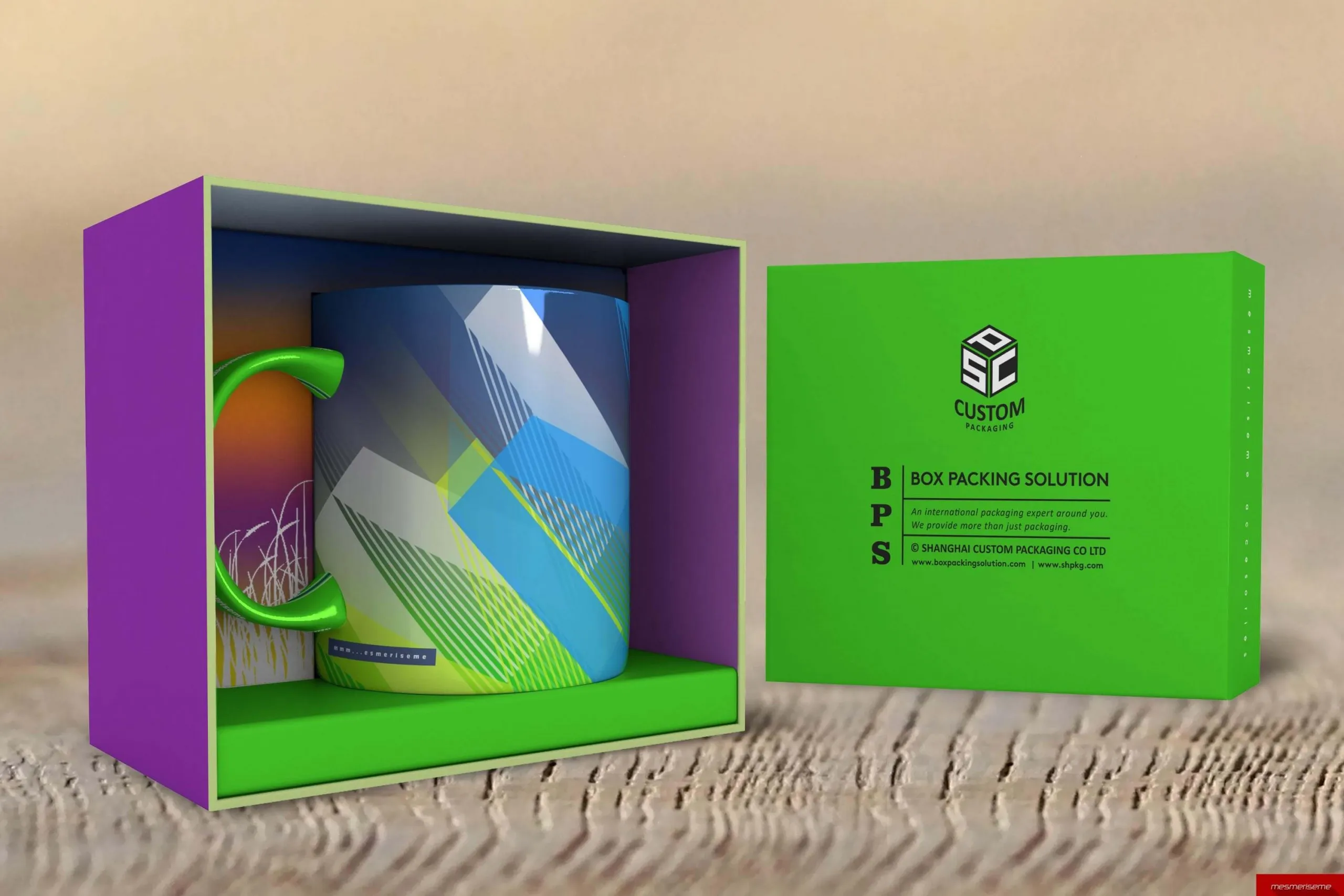 Bespoke Rigid Box For Mug