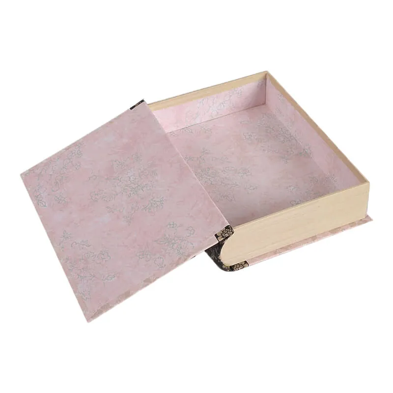 Book Shape Box With Double Sided Printing