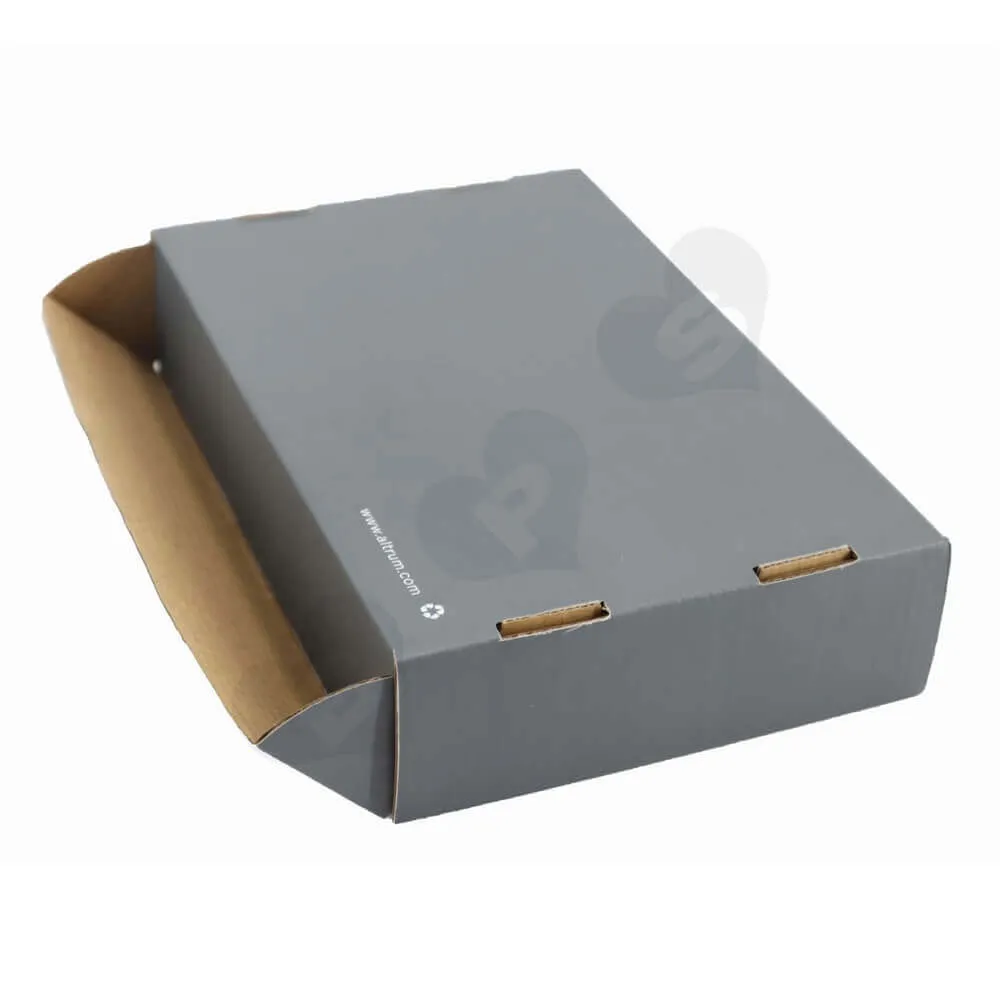 Business Product Roll End Box Packaging Side View One