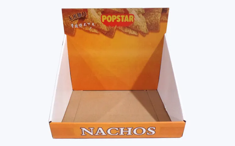 Cardboard Counter Display Box With Printing Two