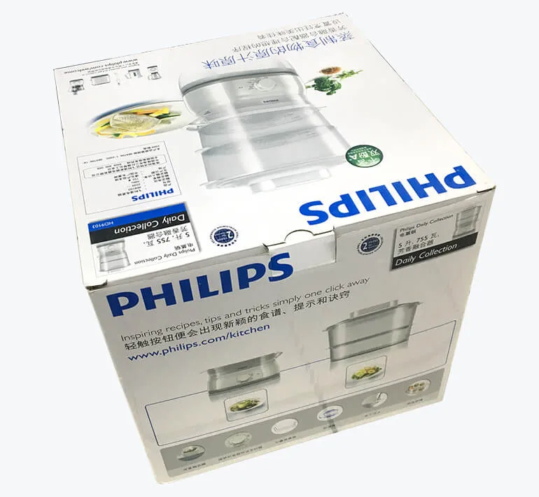 Caja de embalaje de cartón para utensilios de cocina 2