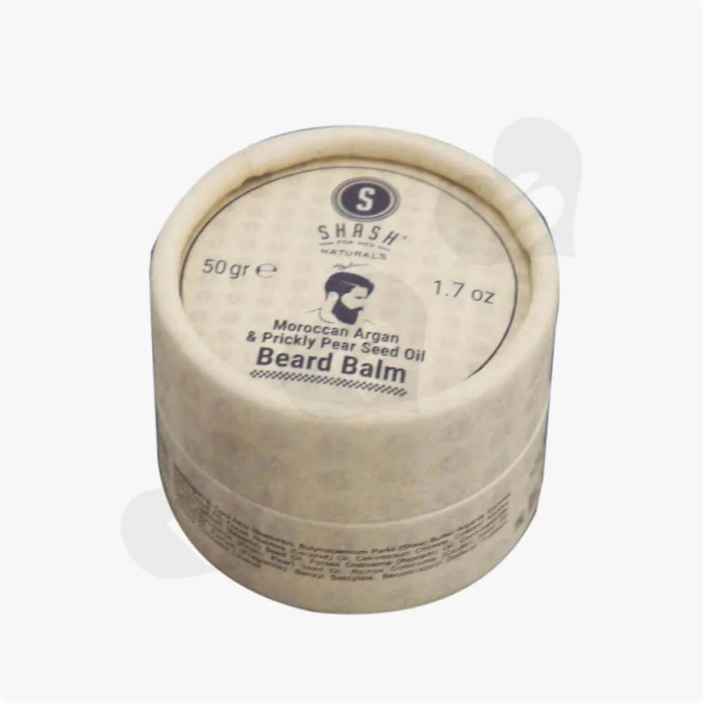 Cardboard Tube Jar For Essential Oil Side View Two