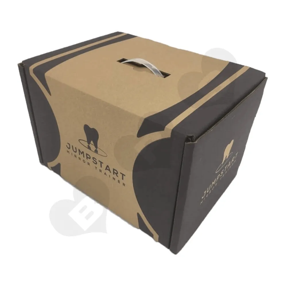 Corrugated Dental Box Side View One