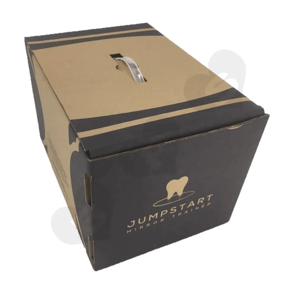 Corrugated Dental Box Side View Two