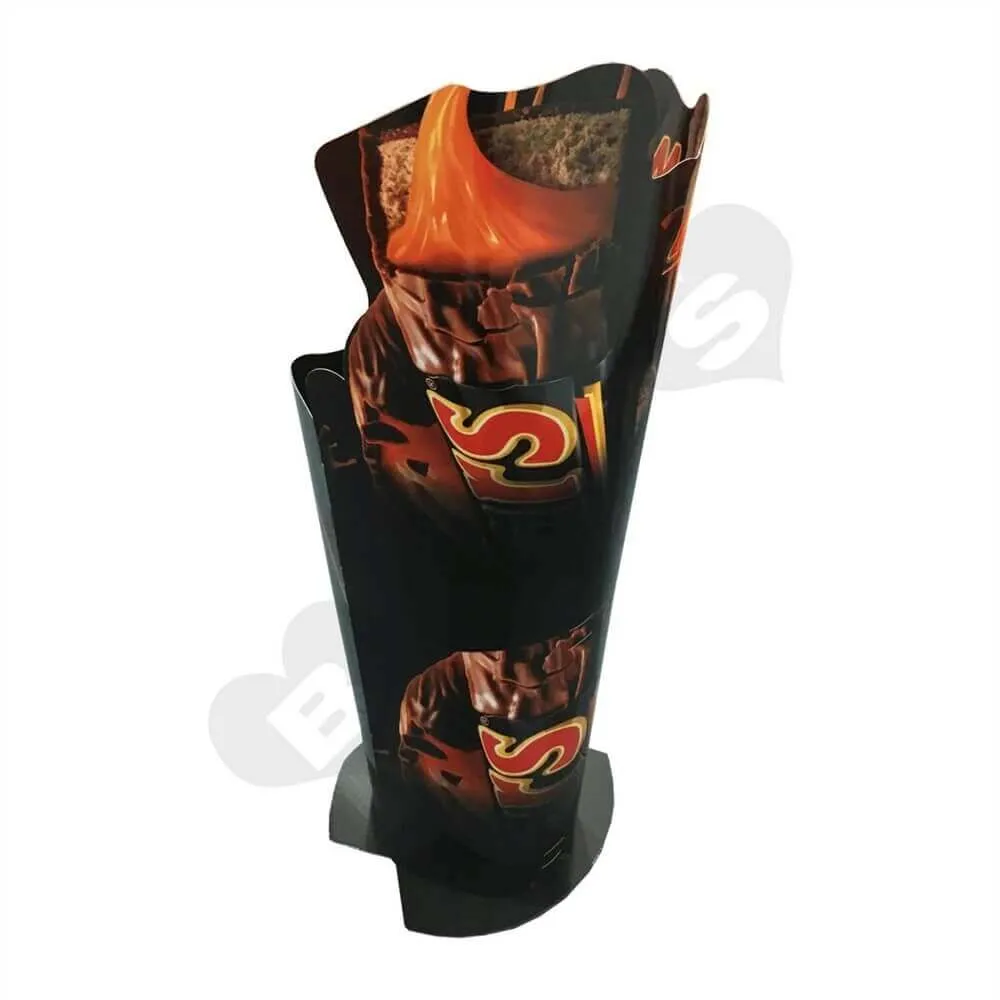 Cup Shape Cardboard Chocolate Display Box Sideview Four