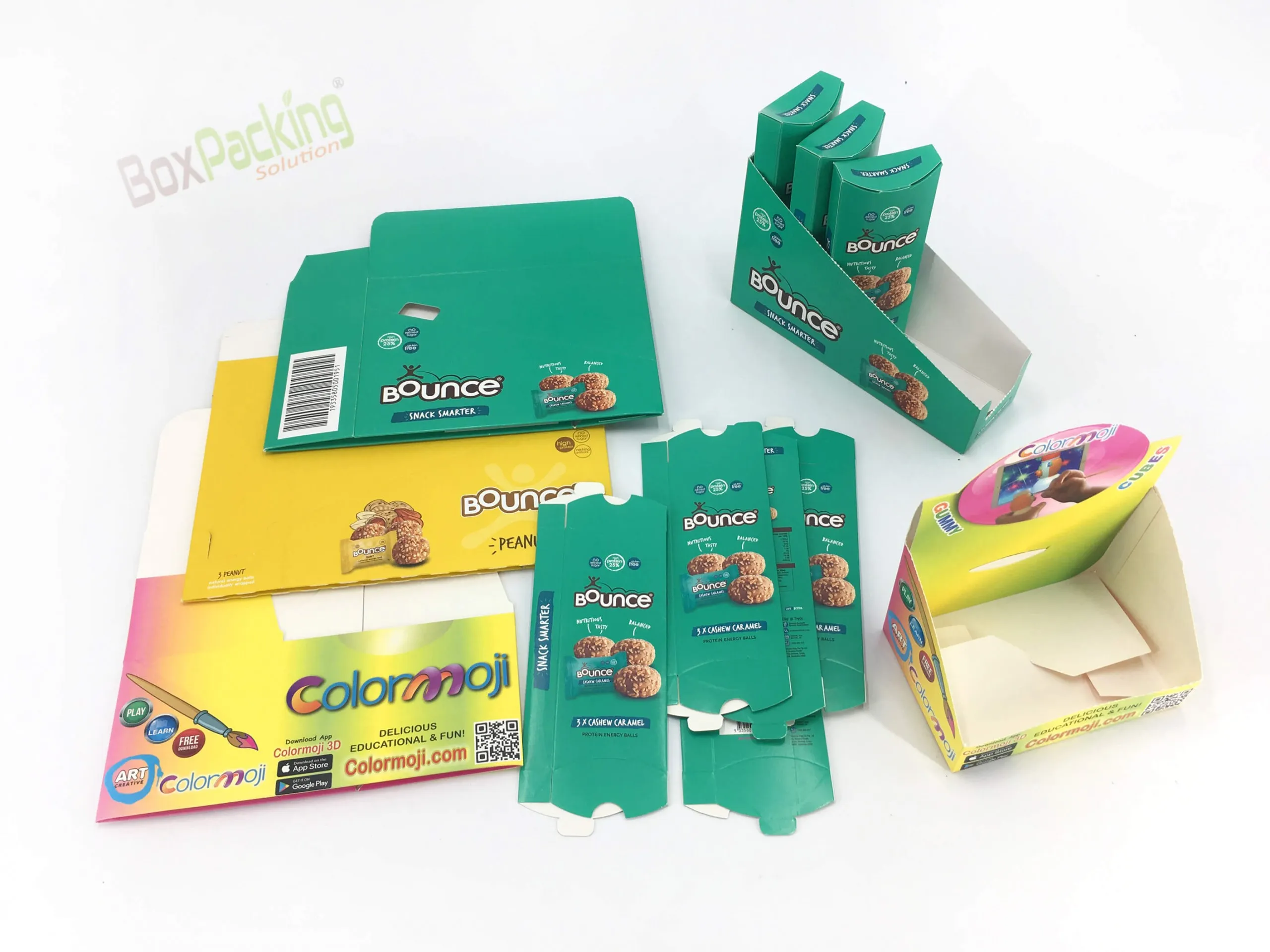 Custom Folding Cartons for Snacks