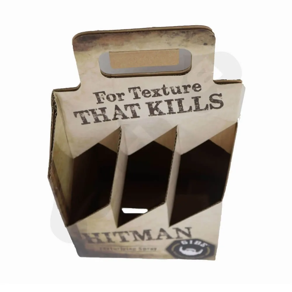 Custom Printed Six Pack Beer Carrier Side View Two