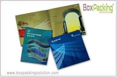 Custom product book printing made from art paper