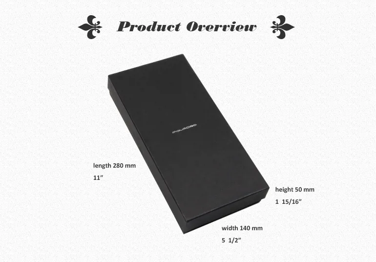 Customized Wallet Box Rigid Quality