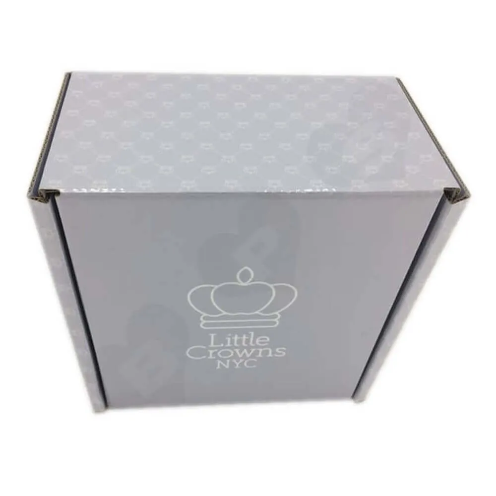 Double Side Custom Printed Cardboard Mailer Box Side View Eleven