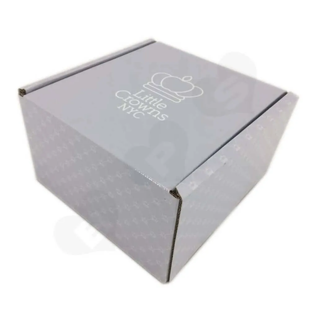 Double Side Custom Printed Cardboard Mailer Box Side View Ten