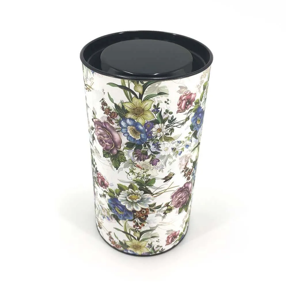 Dried Flower Tea Packaging Tube Side View One