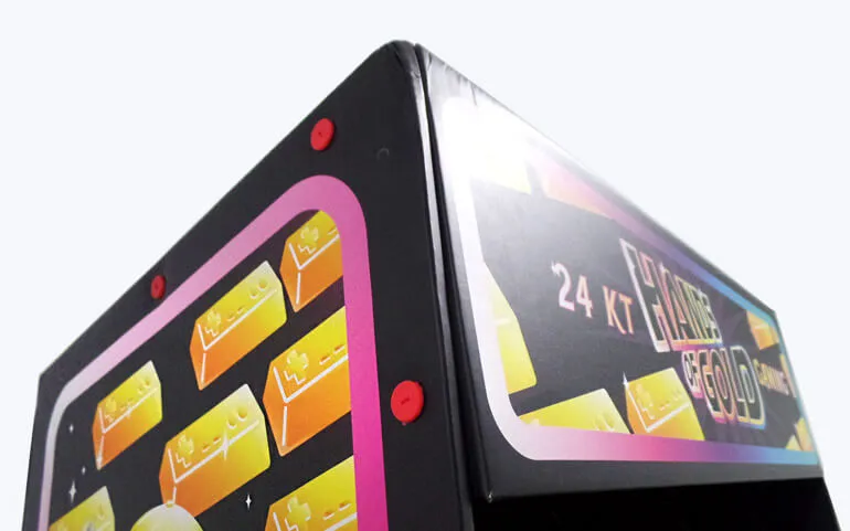 Fancy Color Made To Size Corrugated Display Box Four