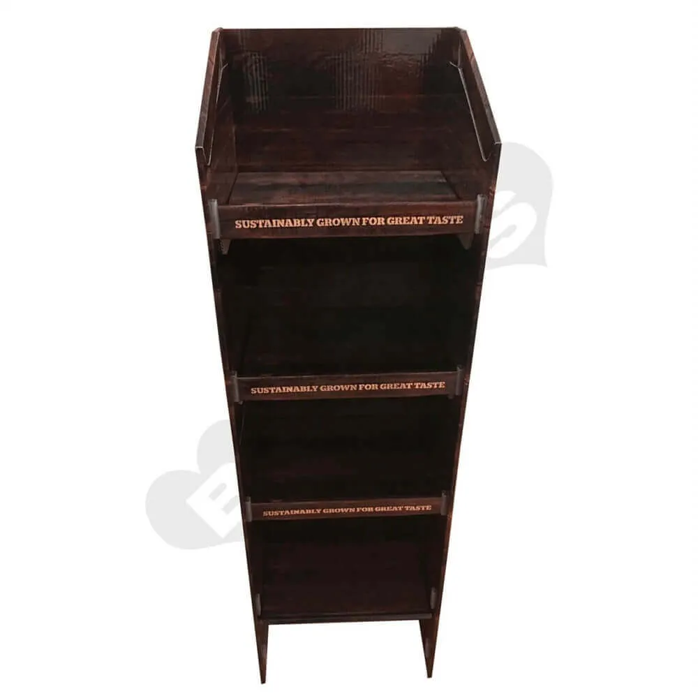 Food Merchandise Display Box Sideview Three