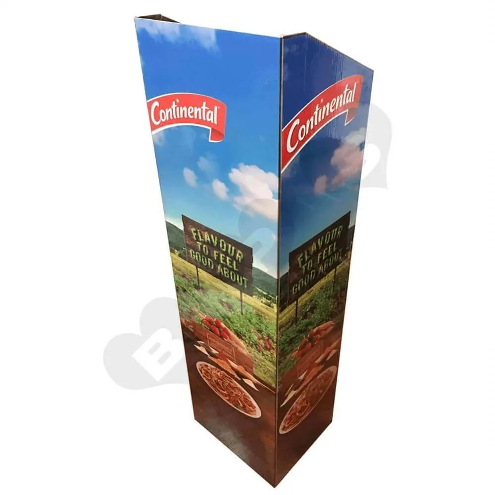 Food Merchandise Display Box Sideview Two