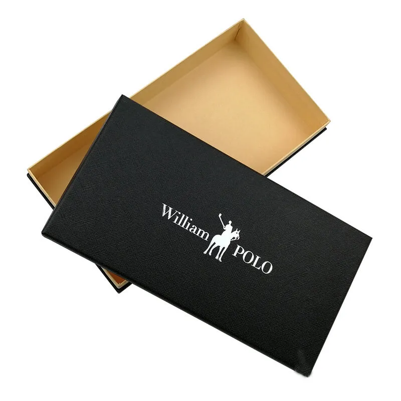 Gift Box With Silver Stamped Logo