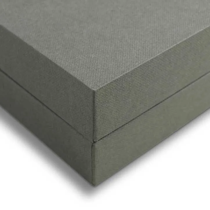 Grey Telescope Boxes Custom Made