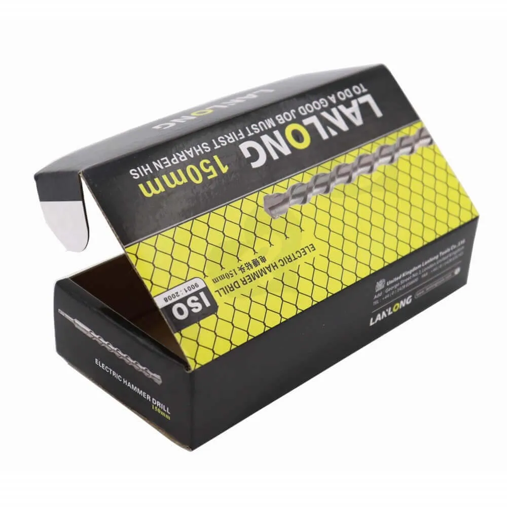 Hammer Drill Packaging Box Side View One