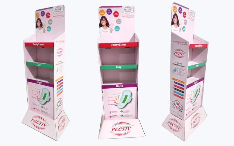 High Quality Cosmetic Products Display Box Four