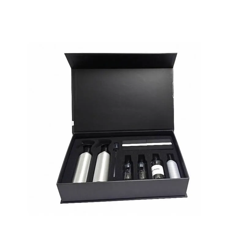 Hinged Lid Skincare Cosmetic Packaging