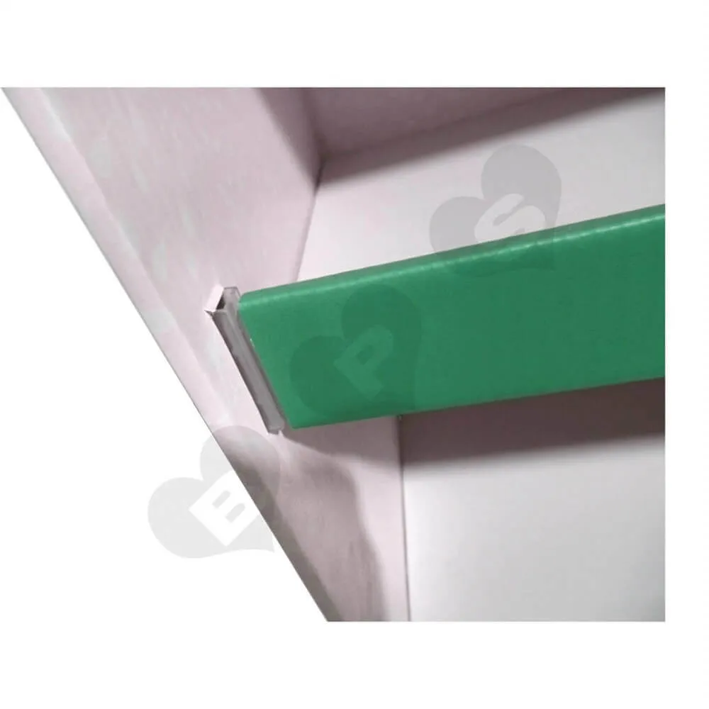 Large Sanitary Napkin Corrugated Floor Stands Sideview Two